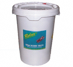 relax Chlorine Tablets 5kg (200g Tablets)