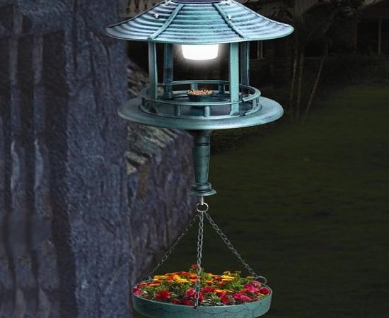 Relaxdays GmbH Solar Birdhouse with Planter