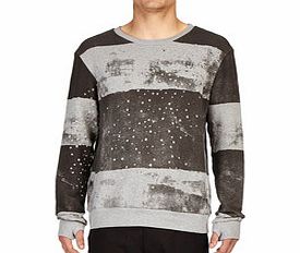 Night After Night grey cotton jumper