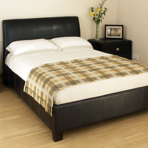 Relyon Belmont 5FT Kingsize Leather Bedstead