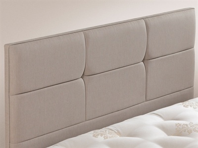 Relyon Contemporary Single (3) Slim Headboard Noir