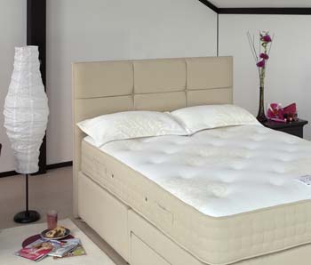 Relyon Contemporary Slim Headboard in Beige