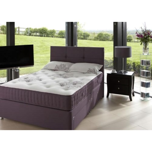 Relyon Contemporary Slim Headboard in Purple -