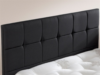 Relyon Deep Buttoned Superking (6) Slim Headboard