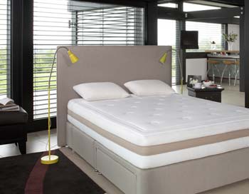 Relyon Modern Wide Headboard in Light Brown