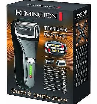 BRAND NEW REMINGTON MENS FLEX N PIVOT DUAL FOIL RECHARGEABLE ELECTRIC SHAVER