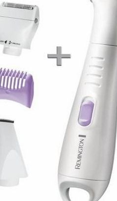 Remington DURABLE REMINGTON CORDLESS 6 IN 1 LADY SHAVER BIKINI TRIMMER GROOMING KIT