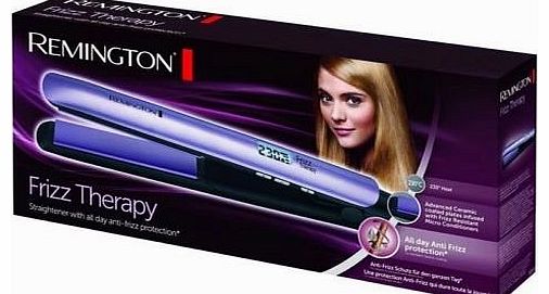 DURABLE REMINGTON FRIZZ THERAPY ADVANCED CERAMIC DIGITAL HAIR STRAIGHTENER