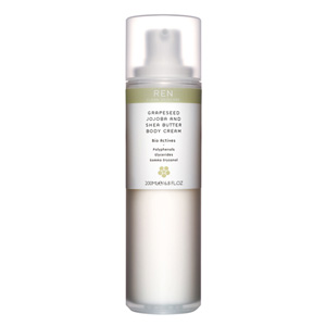 REN Grapeseed Jojoba and Shea Butter Body Cream 200ml