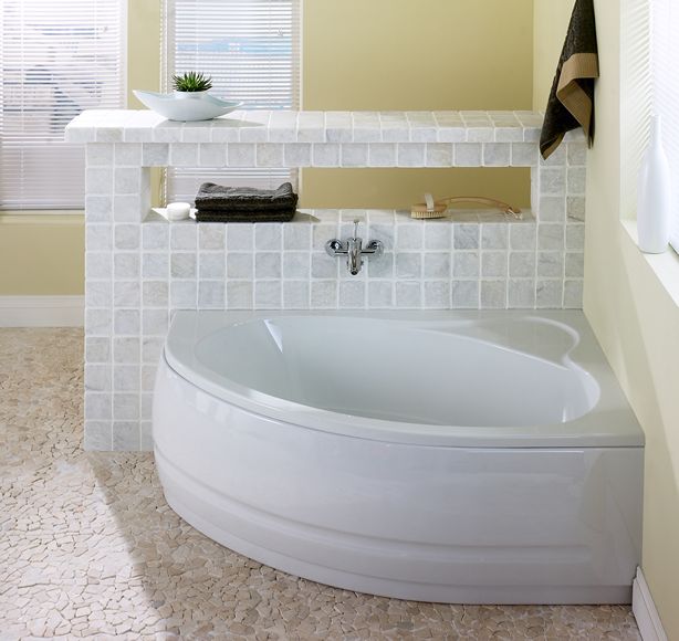 Renaissance Opera Corner Bath 1500x1000mm Right