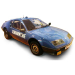 renault Alpine A310 Police Car 1981