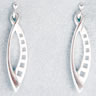 Geometric Form Drop Earrings