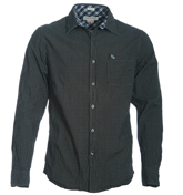 Grey and Black Check Shirt