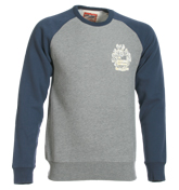 Navy and Grey Sweatshirt