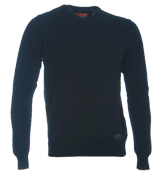 Navy Crew Neck Sweater