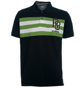 Navy Pique Polo Shirt