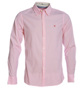 Pink and White Stripe Shirt