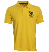 Yellow Pique Polo Shirt