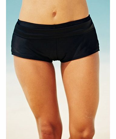 Resort Mix and Match Belted Bikini Shorts