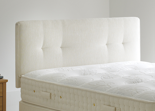 Double Tudor Headboard - Cream