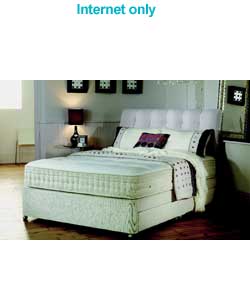 Sanctuary 2600 Latex Double Divan - Non Storage