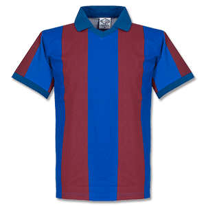 Retake 1980s Barcelona Home Retro Shirt