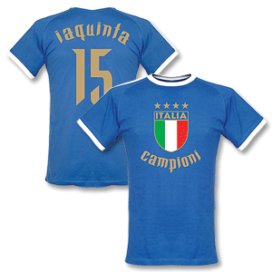 2006 Italy Retake Campioni Tee - Iaquinta 15