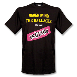 Never Mind The Ballacks Tee - black