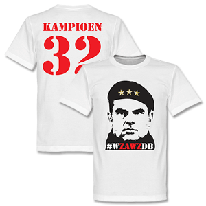 wzawzdb Ajax Kampioen T-Shirt - White