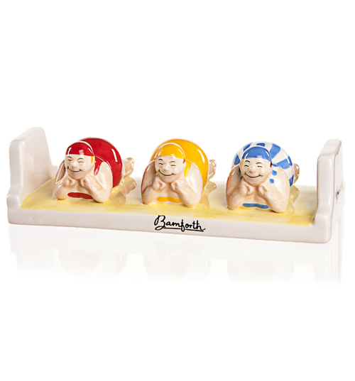 Retro Bamforth Ceramic Toast Rack