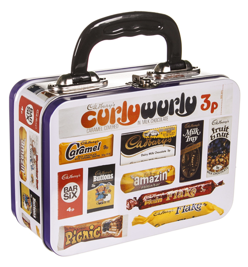 Cadburys Chocolate Bar Wrapper Tin Tote