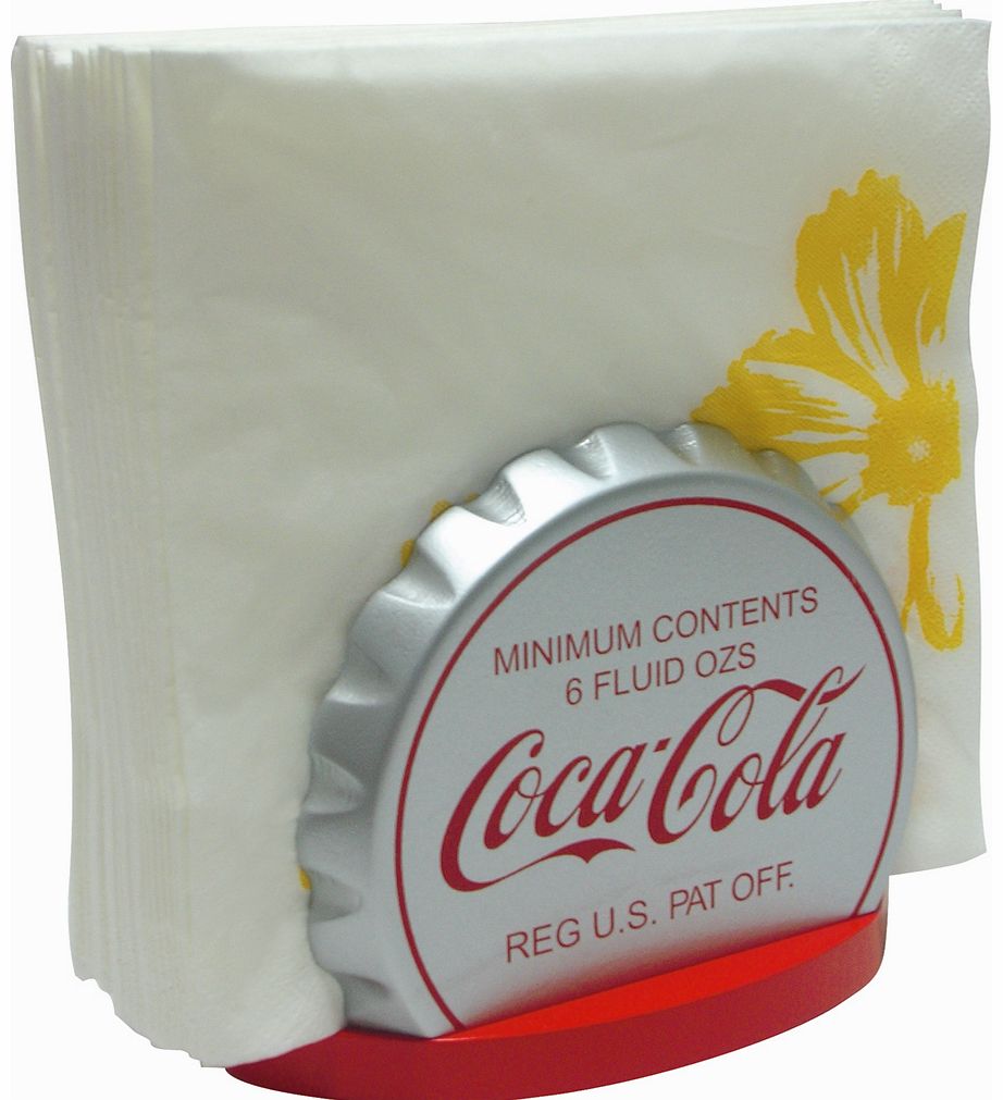 Retro Coca-Cola Lid Napkin Holder