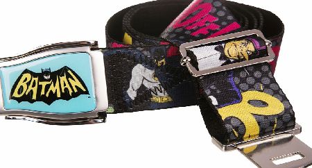 Retro DC Comics Batman Canvas Belt