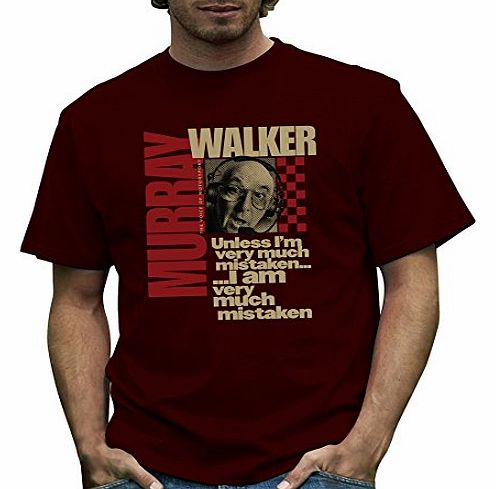 Retro Formula 1 Official Murray Walker T Shirt from Retro Formula 1