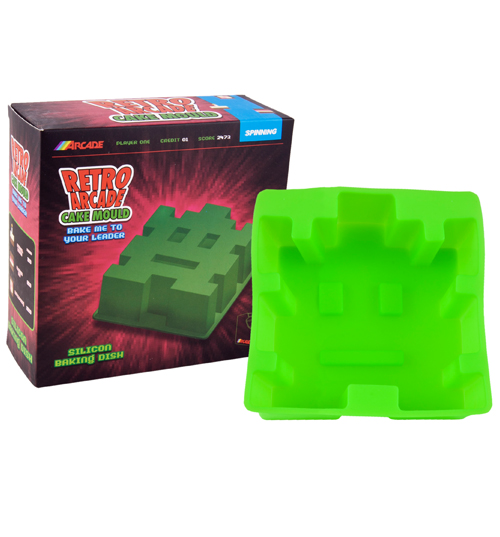 Retro Invader Cake Mould