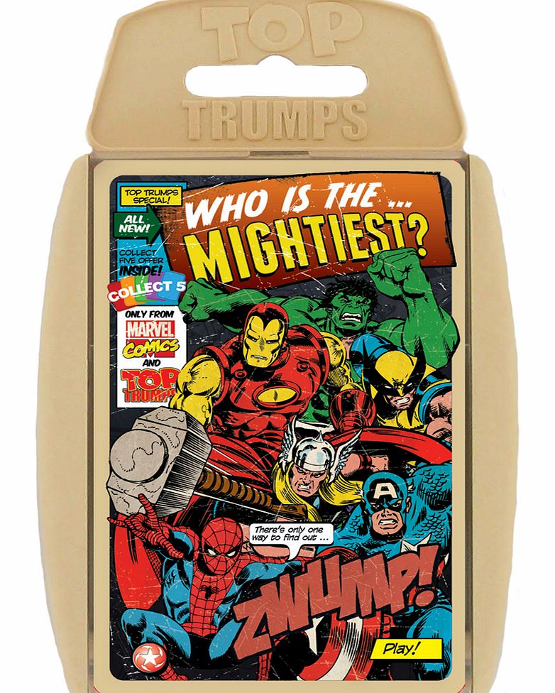 Marvel Comics Top Trumps Card Game