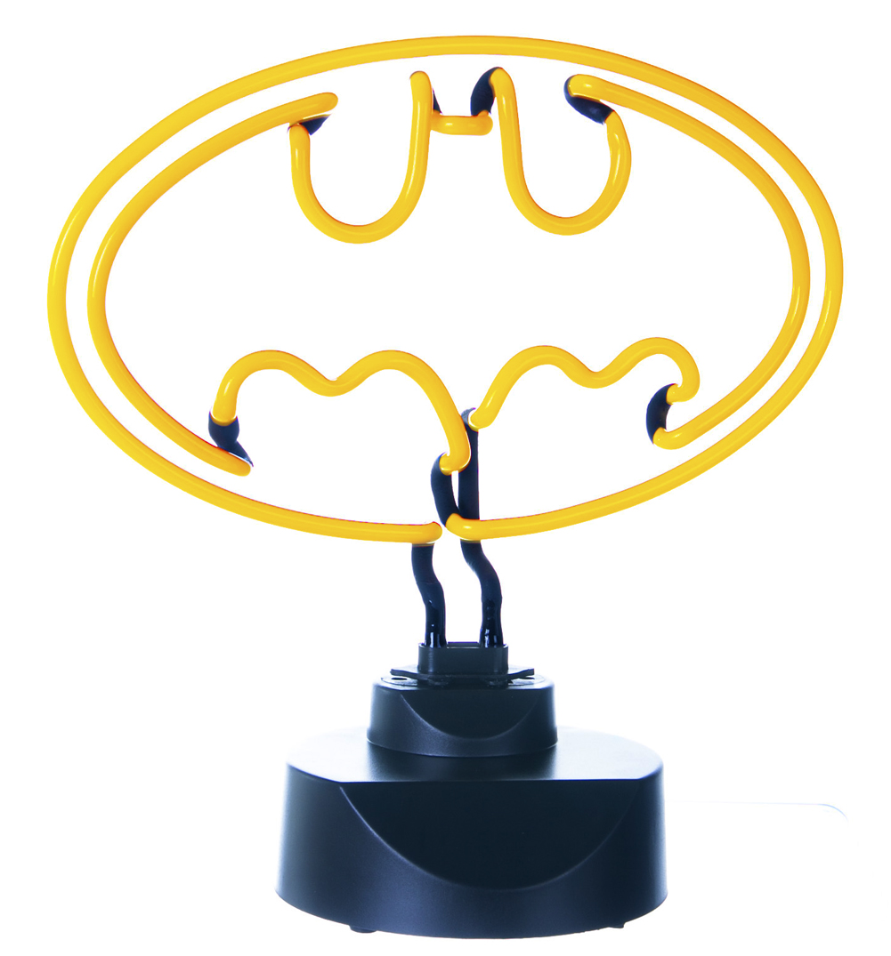 Neon DC Comics Batman Light With Base