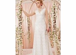 Retro Sequins Wedding Dresses White