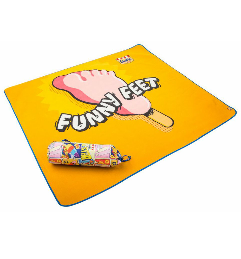 Walls Ice Cream Blanket In A Drawstring Bag