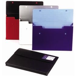 Rexel Carry Wallets Polypropylene Fold over Flap