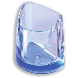Rexel Nimbus Pencil Cup Acrylic Large Blue Ref