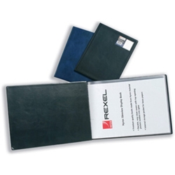 rexel Slimview Display Book Nyrex 50 Pockets A4