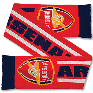 04-05 Arsenal Jacquard Scarf