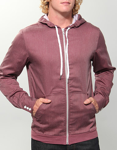 Link Canvas hooded jacket - Port Royale
