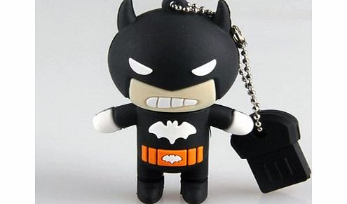 Ricco 8GB Baby Devil Batman Novelty Cute Cartoon Doll Figure Gift USB 2.0 High Speed Soft Silicon Flash Memory Pen Drive Disk Stick Shockproof (8GB 05-097)