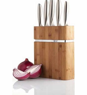 Richardson Sheffield Forme 5 Piece Knife Block Set