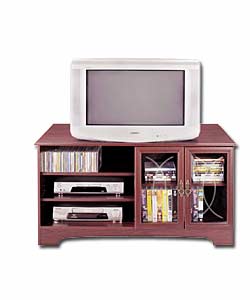 Entertainment Unit - Mahogany Effect