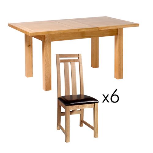 Richmond Oak Classic Dining Set 335.016