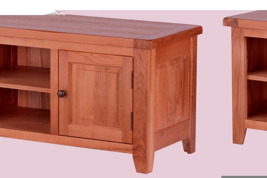 Oak Small TV Cabinet