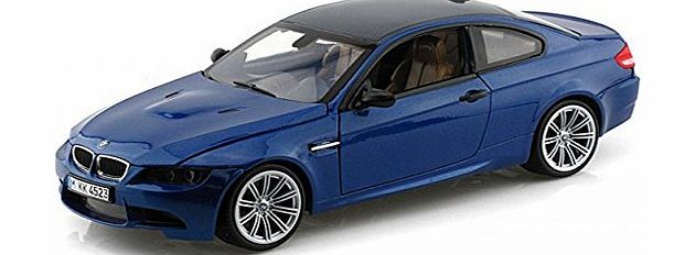 Richmond Toys 1:18 Bmw M3 Coupe Die-Cast Collectors Model Car (Alpine White)